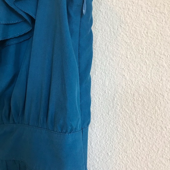 Ann Taylor LOFT Turquoise Dress - Picture 3 of 8